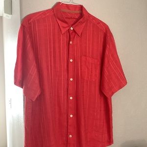 Tommy Bahama, Watermelon Linen Mens Shirt, Size: XL